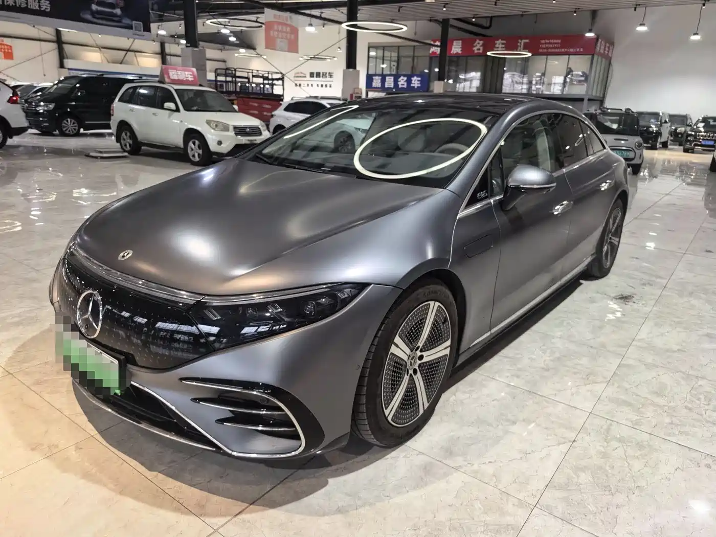 Mercedes-Benz EQS 2022 Model Year Facelift 450+ Luxury Edition
