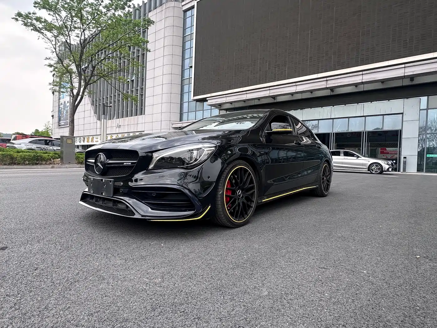 Mercedes-Benz CLA AMG 2017 Model AMG CLA 45 4MATIC Night Thunder Limited Edition фото 2