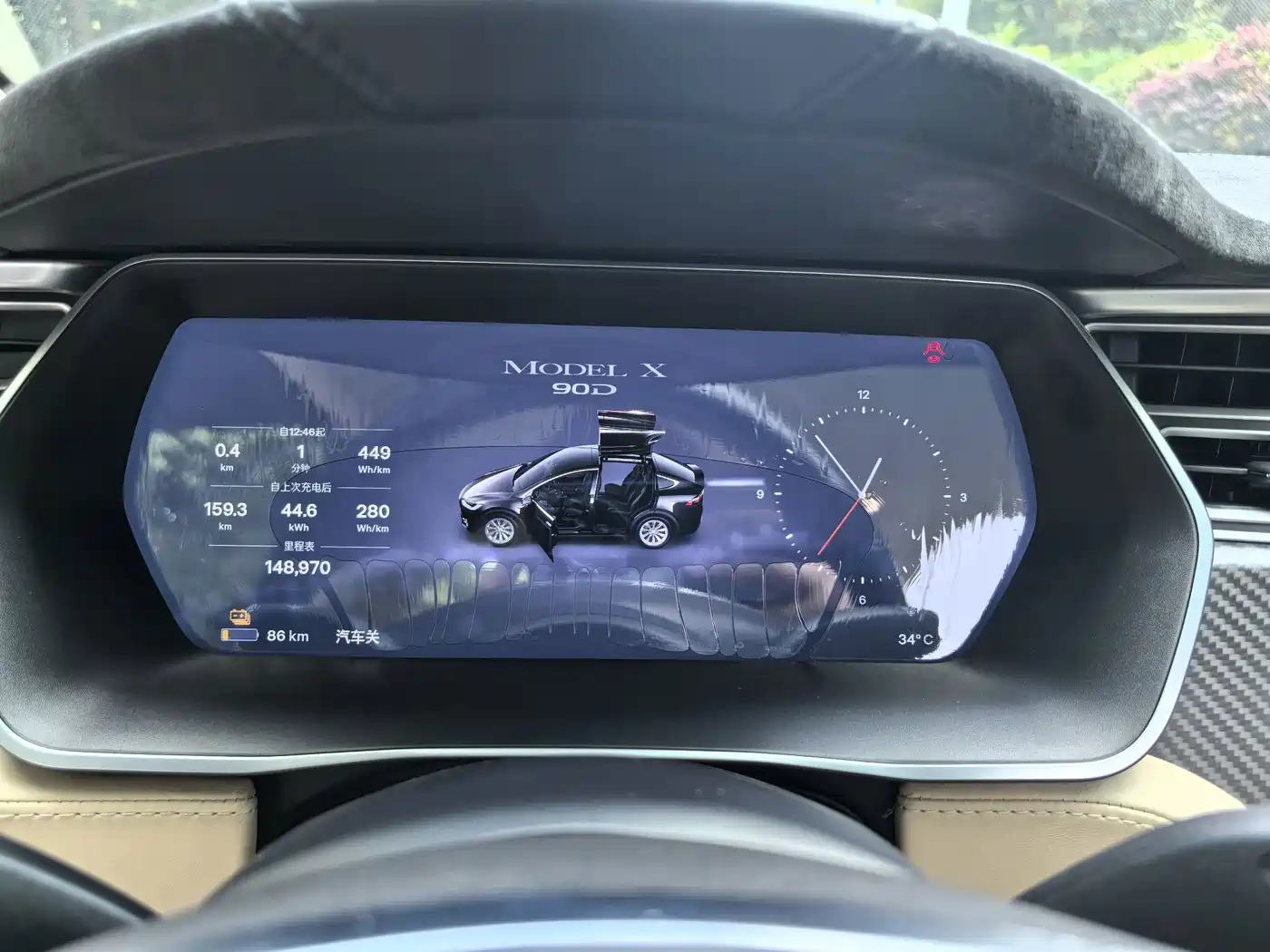 Tesla Model X 2016 2016 Model X 90D