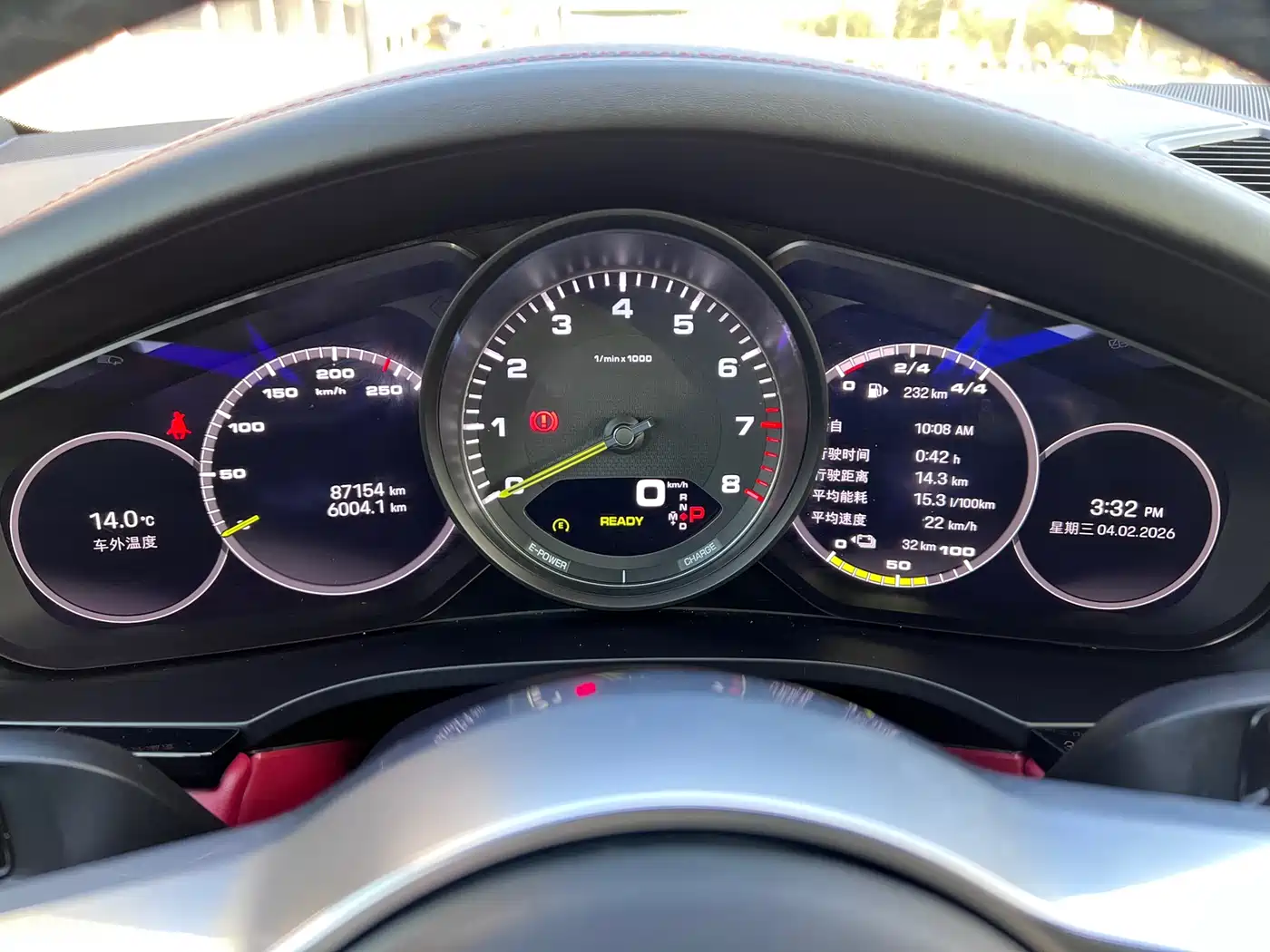 Porsche Cayenne New Energy 2022 Cayenne E-Hybrid 2.0T Platinum Edition фото 18