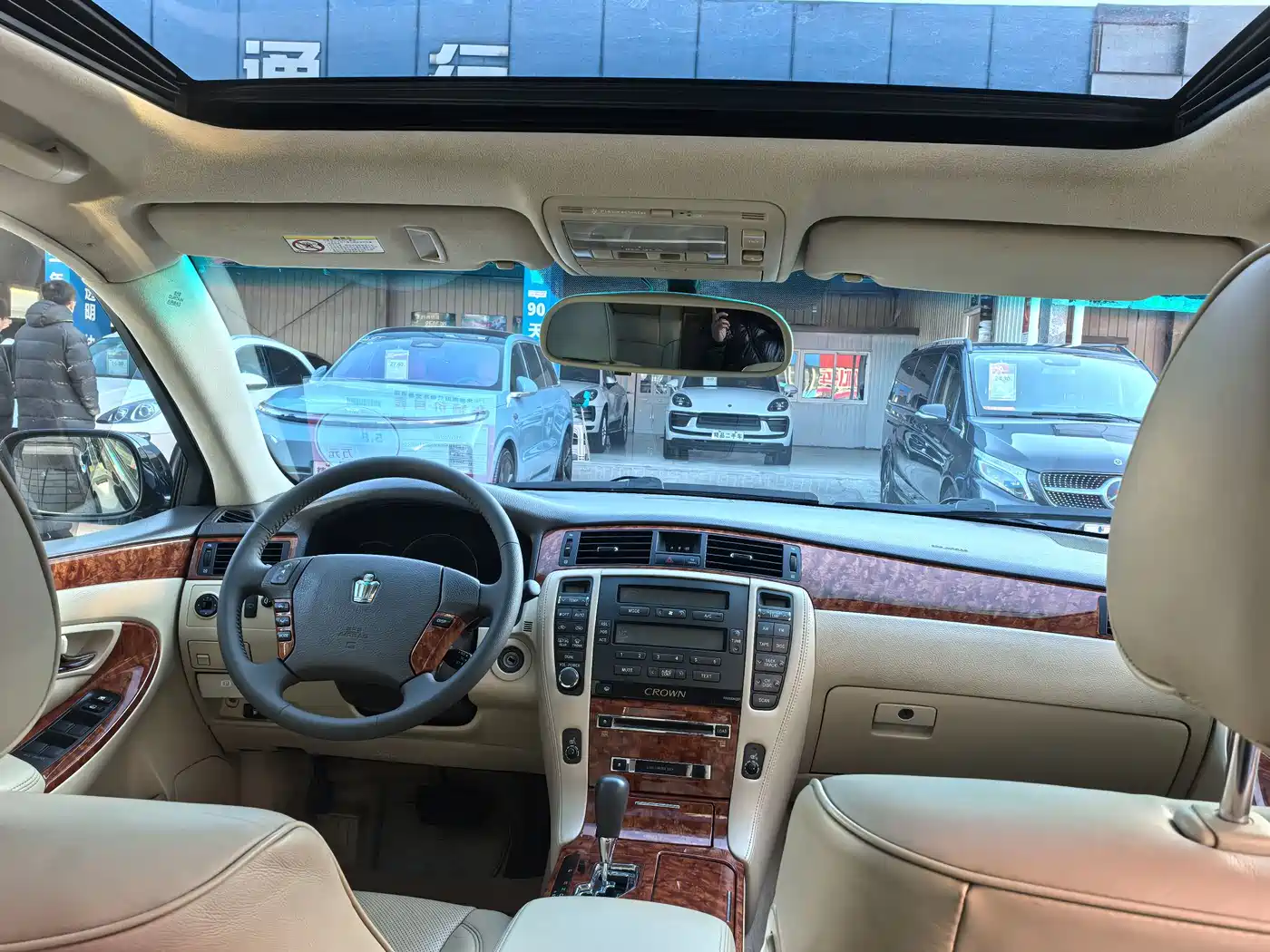 Toyota Crown 2007 2.5L Royal Navigation Edition фото 11