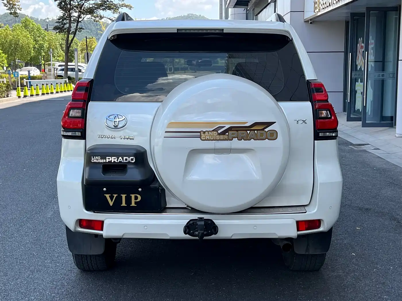Toyota Prado 2018 3.5L Automatic TX-L Rear-mounted Spare Tire фото 5