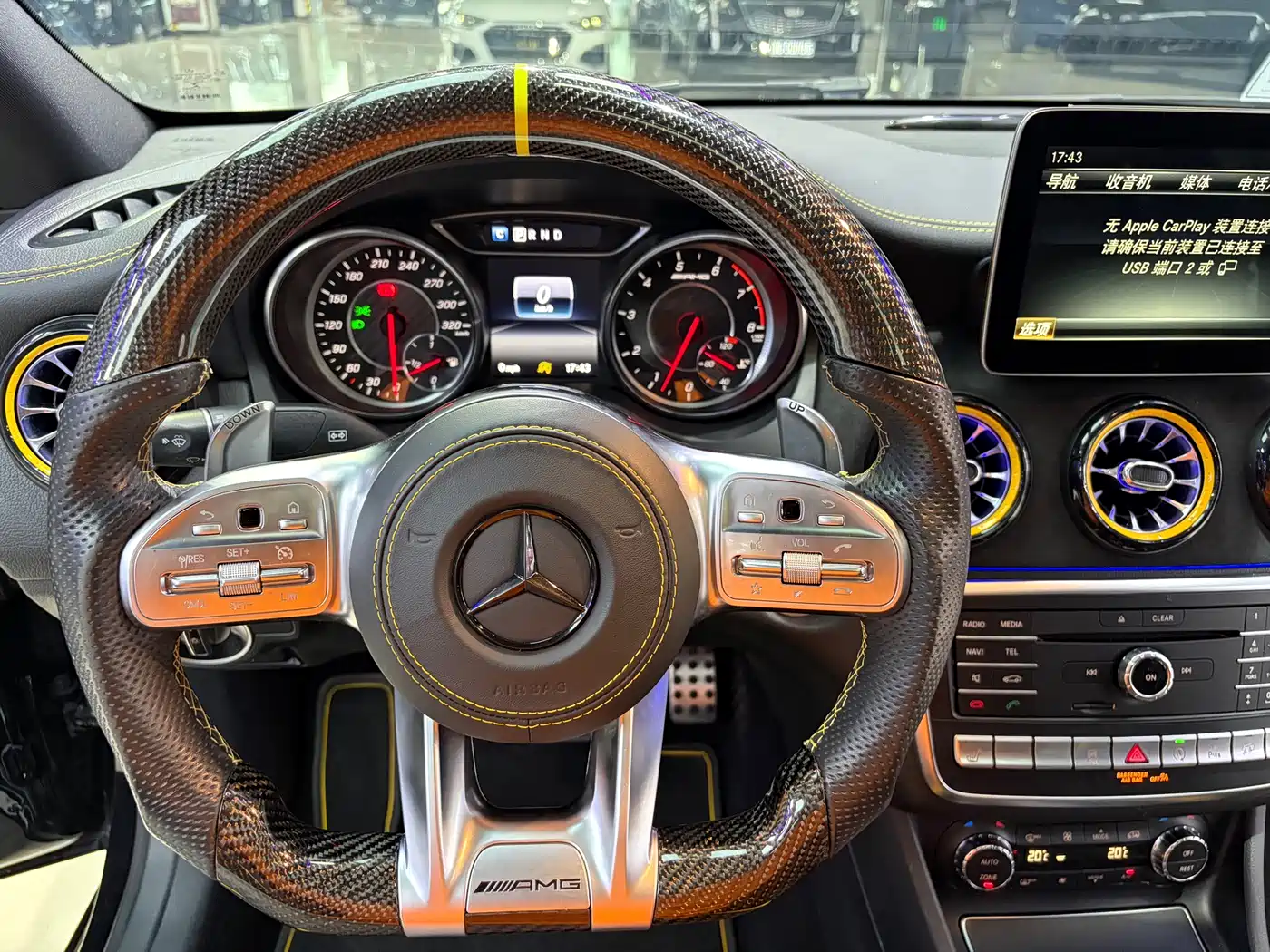 Mercedes-Benz CLA AMG 2017 Model AMG CLA 45 4MATIC Night Thunder Limited Edition фото 10