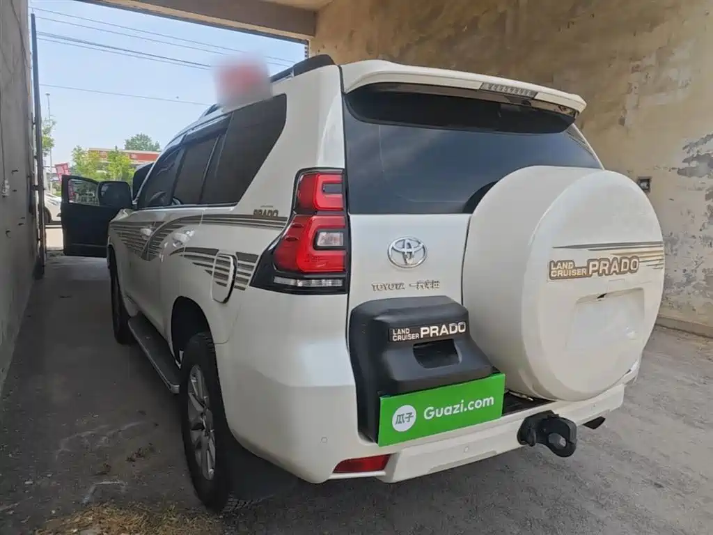 Toyota Prado 2018 3.5L Automatic TX-L NAVI Rear-mounted Spare Tire фото 5
