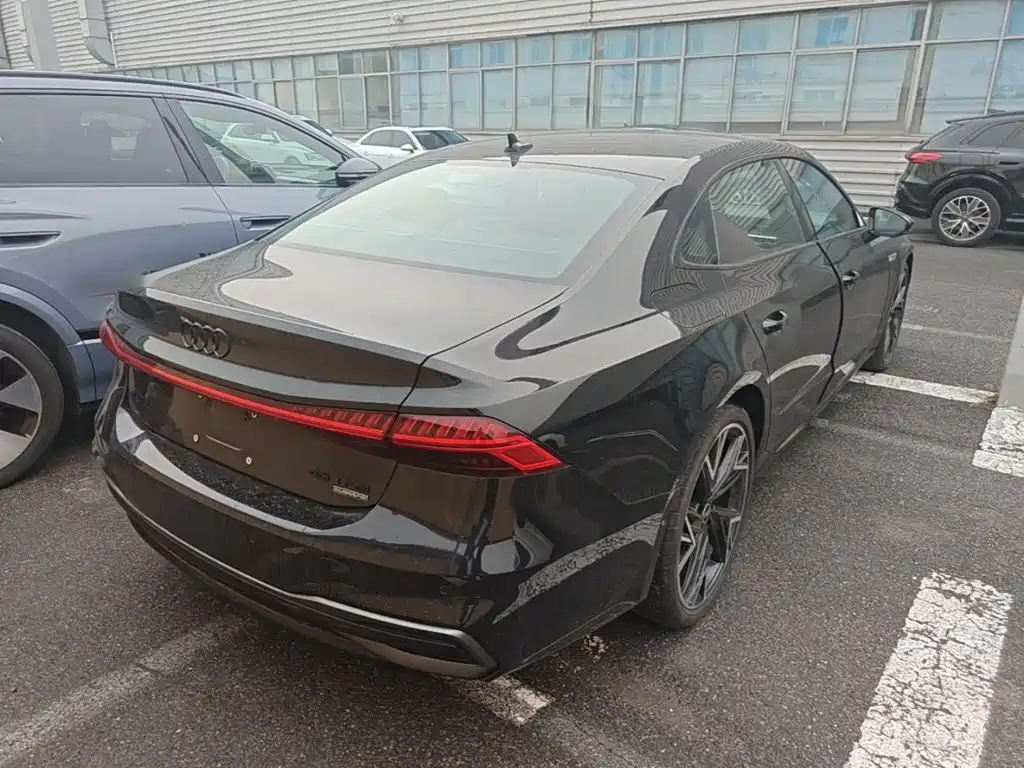 Audi A7L 2026 2025 Model Year 45 TFSI quattro Black Knight Edition