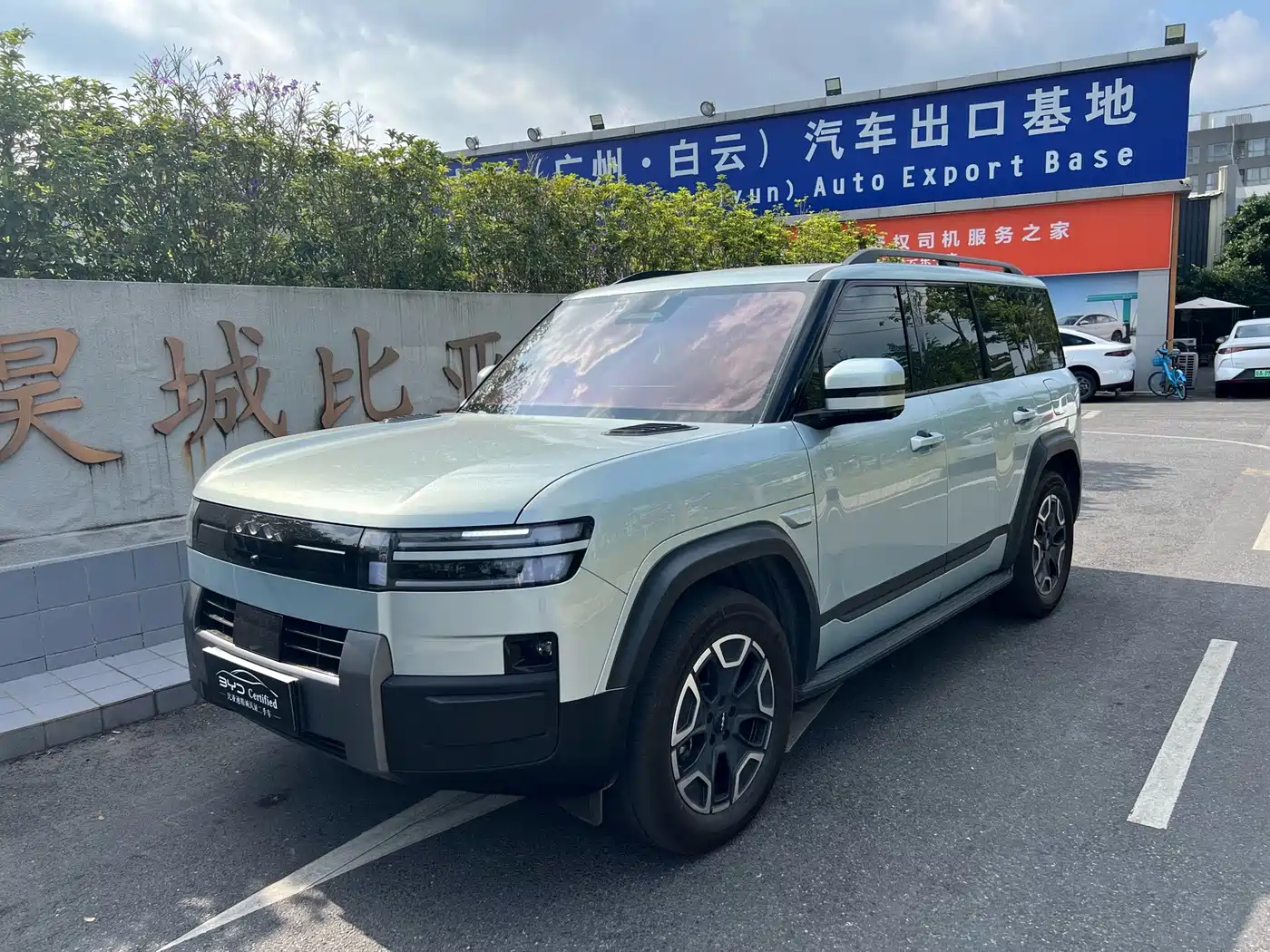 Fang Cheng Bao Titanium 7 2025 — пригон из Китая