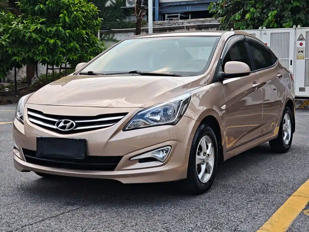 Hyundai Verna 2014 — пригон из Китая