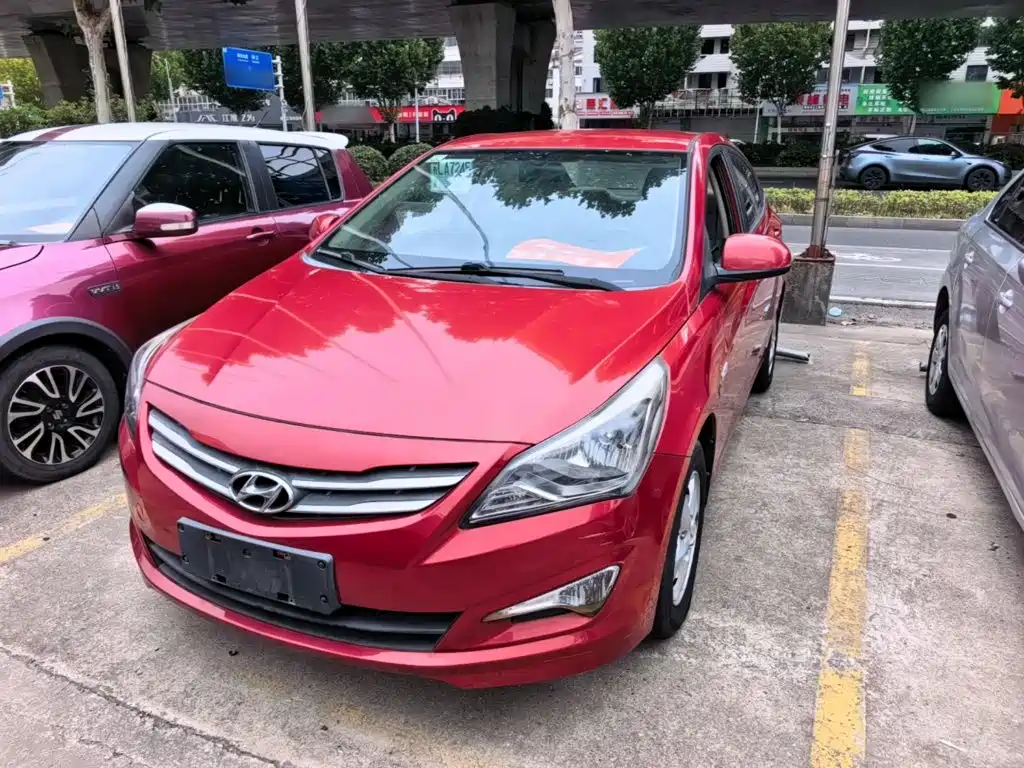 Hyundai Verna 2014 — пригон из Китая