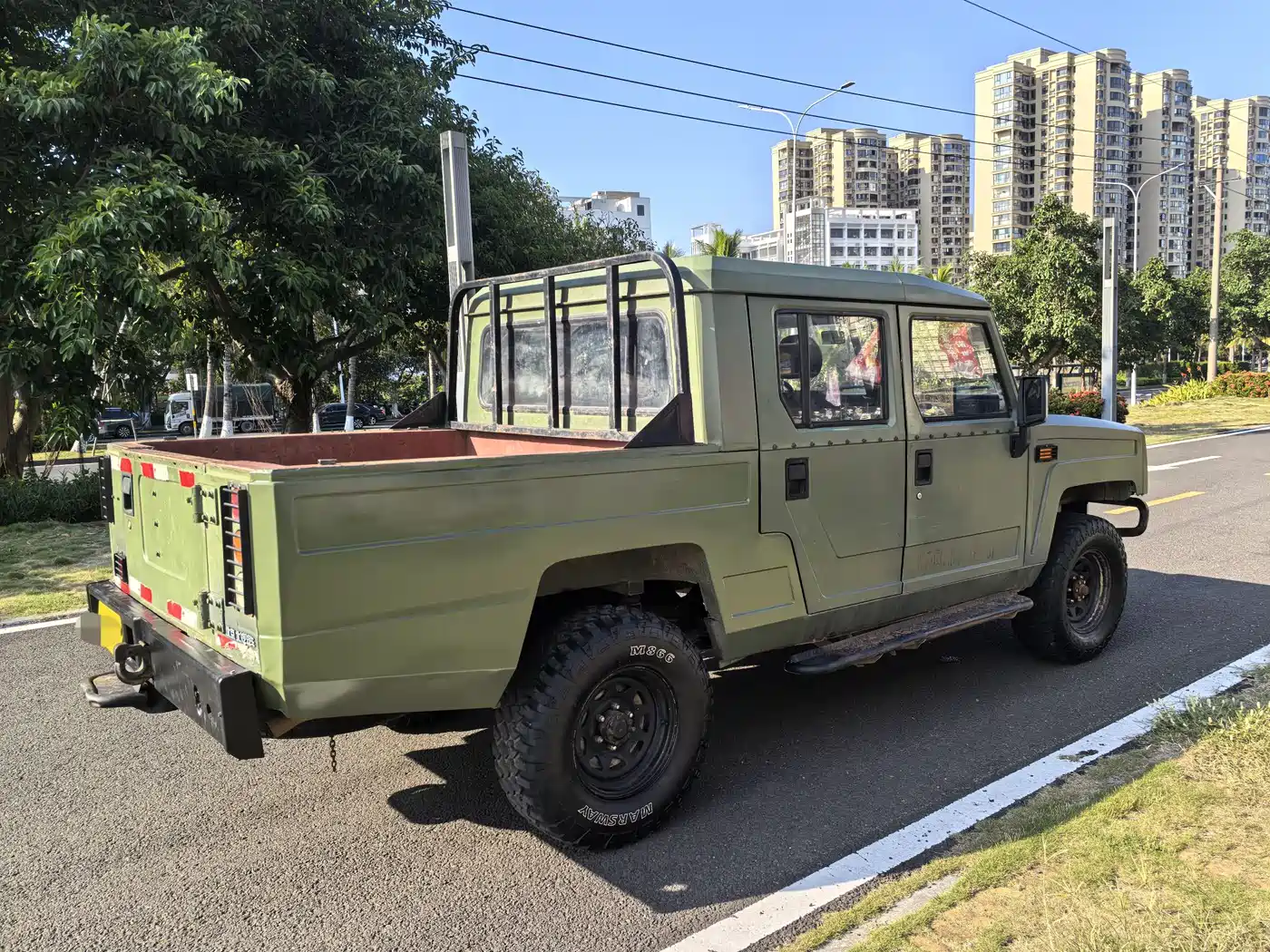 BAW (Beijing Automobile Works) Warrior Pickup 2018 2018 Model 2.8T Diesel Integrated Double Row 3035mm Wheelbase