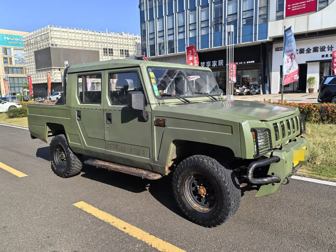 BAW (Beijing Automobile Works) Warrior Pickup 2018 2018 Model 2.8T Diesel Integrated Double Row 3035mm Wheelbase