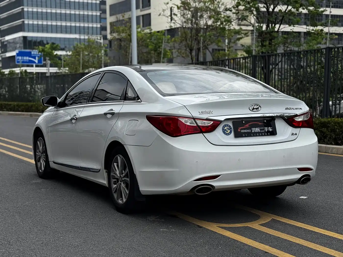 Hyundai Sonata 2014 2.4L Automatic Leading Edition China V фото 7