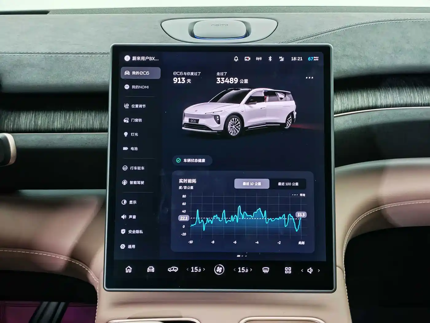 NIO EC6 2024 2023 75kWh