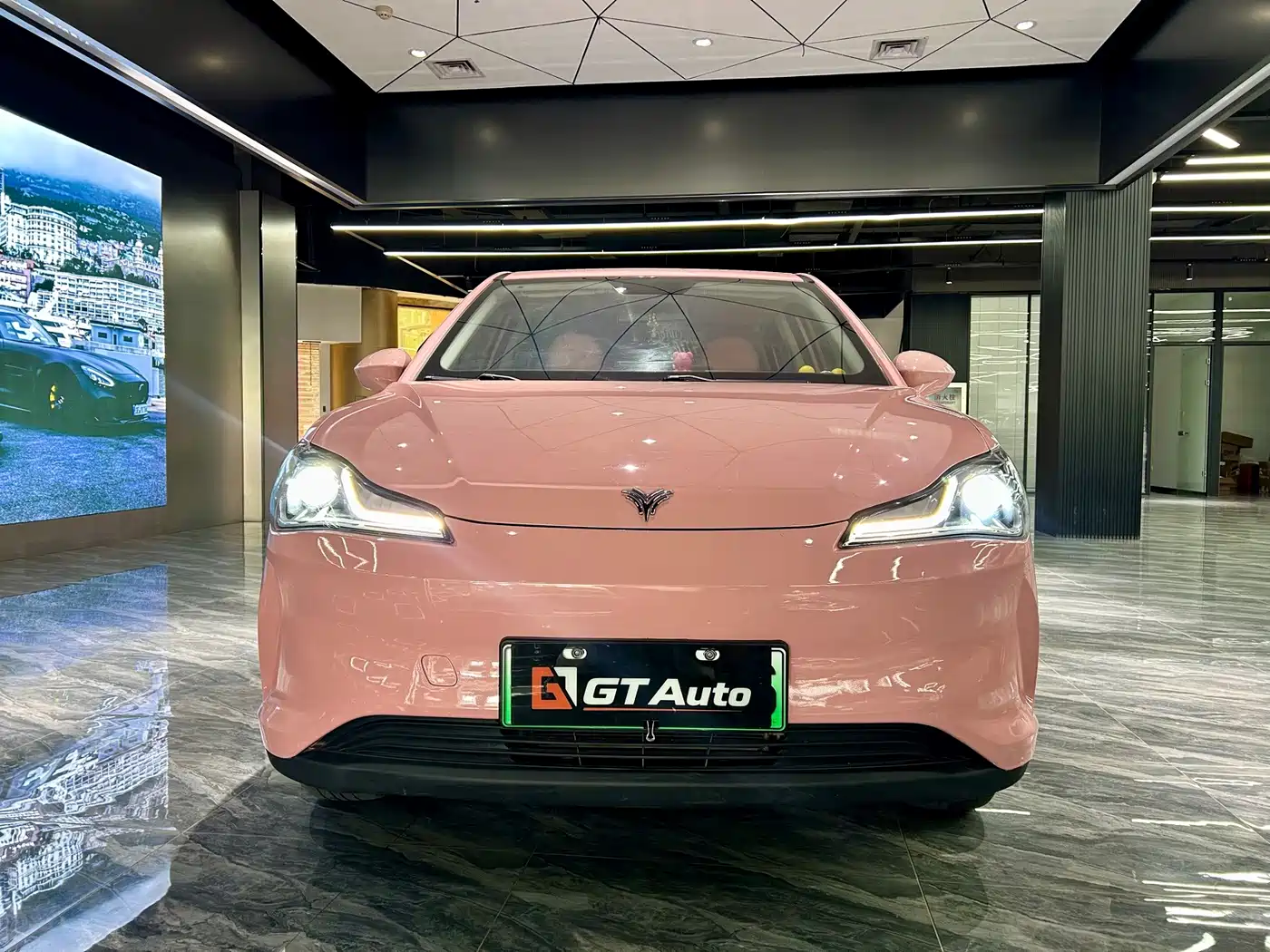 Nezha Auto Nezha V 2021 2022 Trend 400 Lite Pink Custom Edition