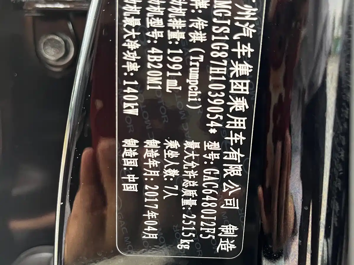 GAC Trumpchi Trumpchi GS8 2017 320T 2WD Luxury Smart Connect (7-seater) фото 24