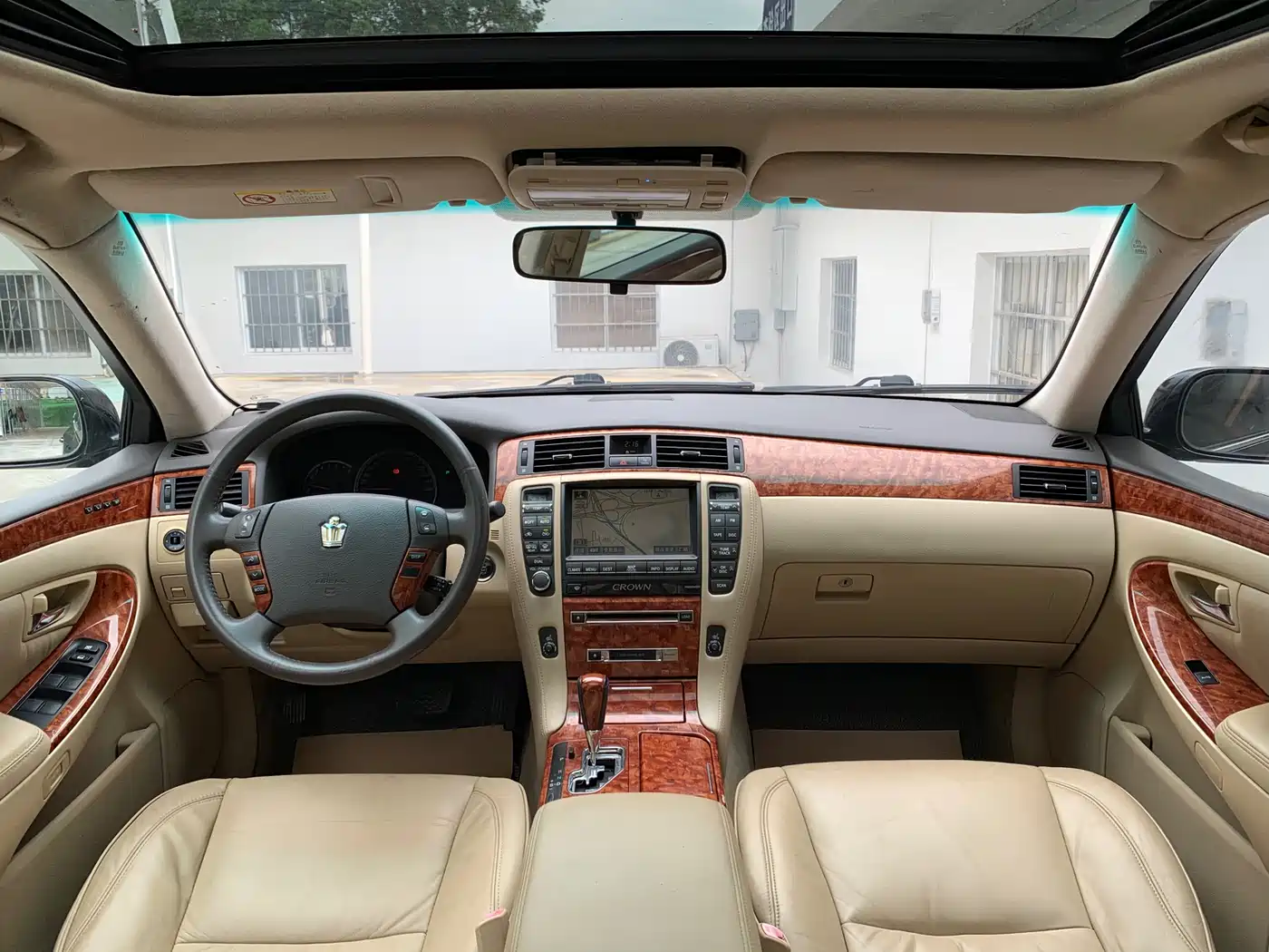 Toyota Crown 2007 3.0L Royal Saloon Fashion Navigation фото 10