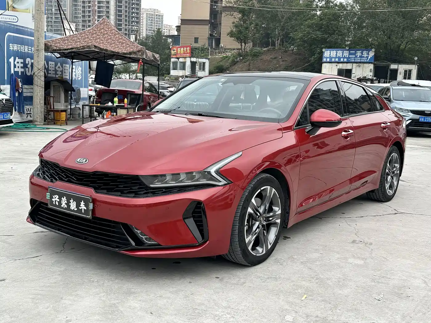 Kia K5 2020 — пригон из Китая