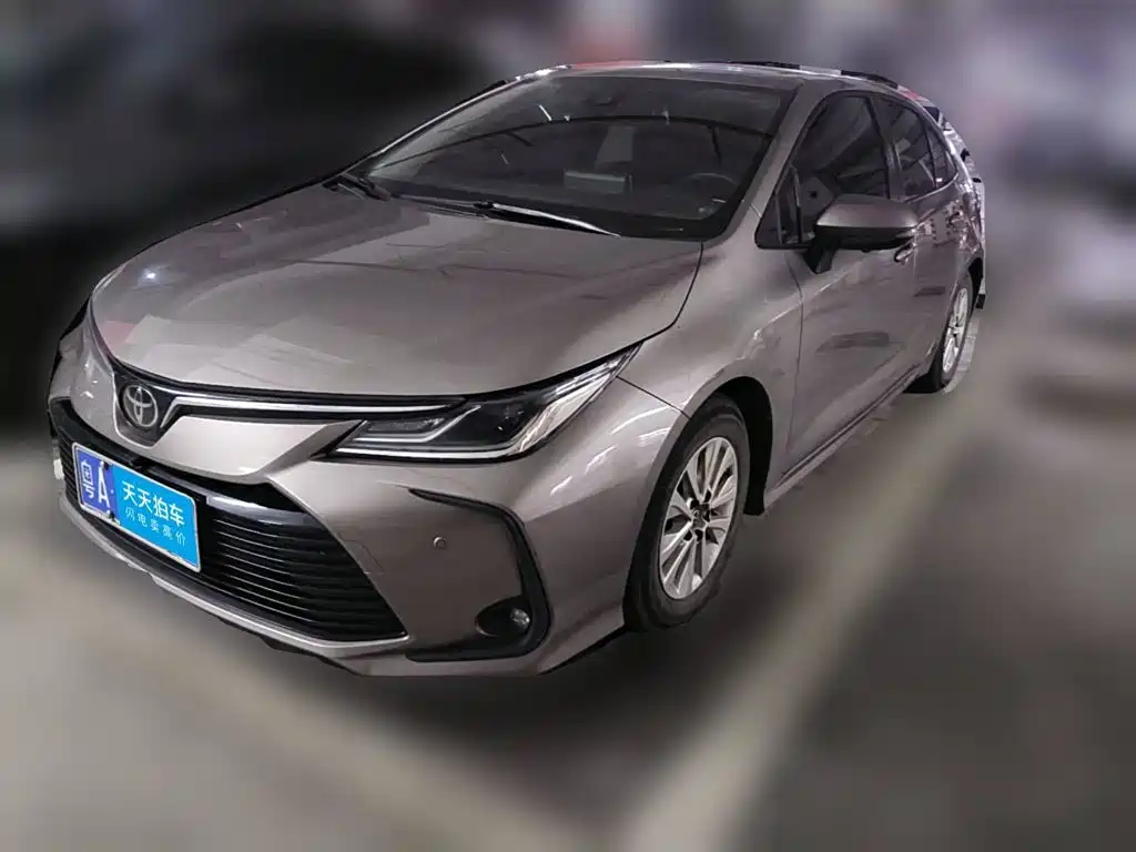 Toyota Corolla 2021 — пригон из Китая
