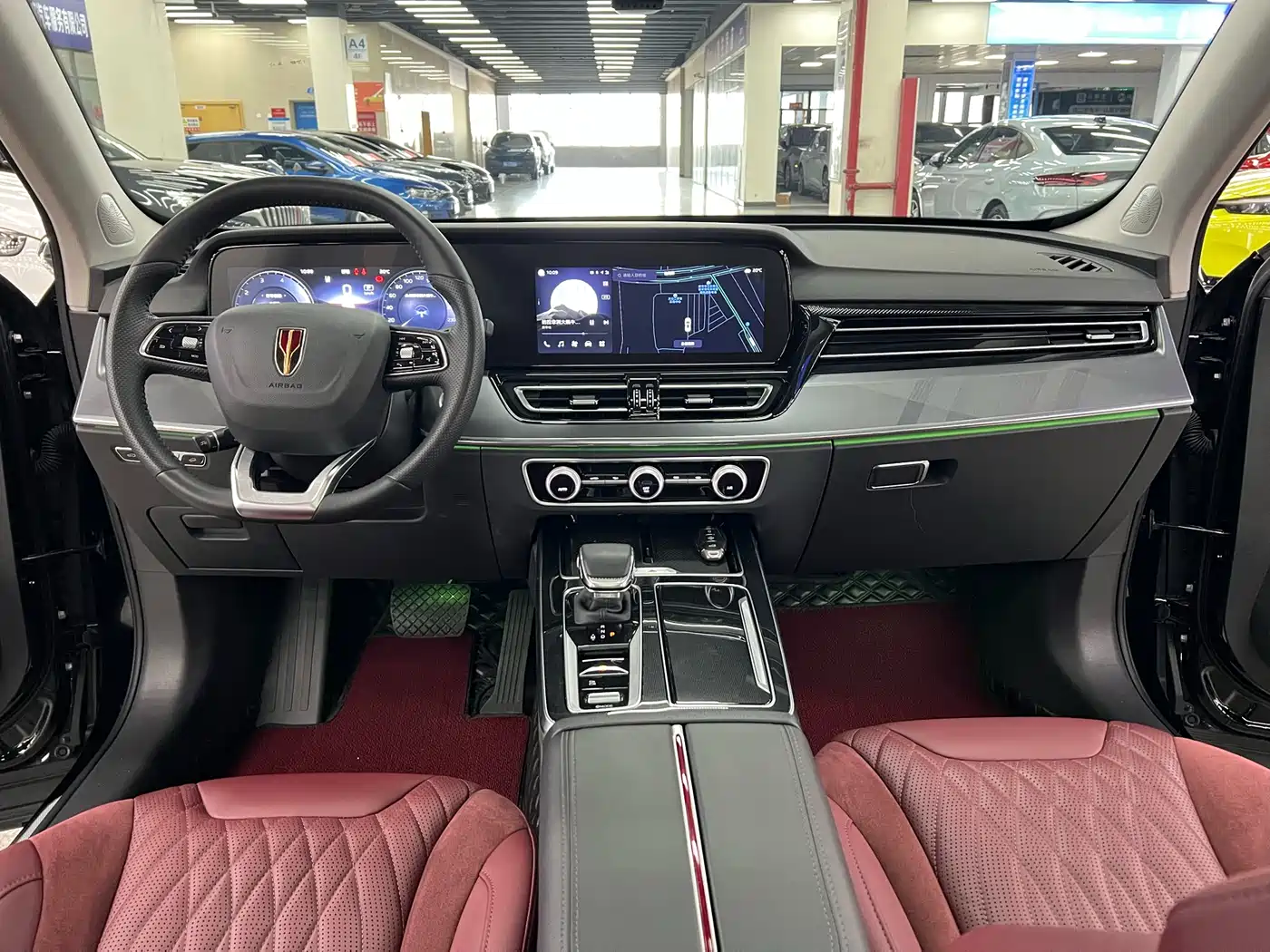 Hongqi HS5 2023 2.0T Flag Pro 500,000 Units Commemorative Edition фото 20