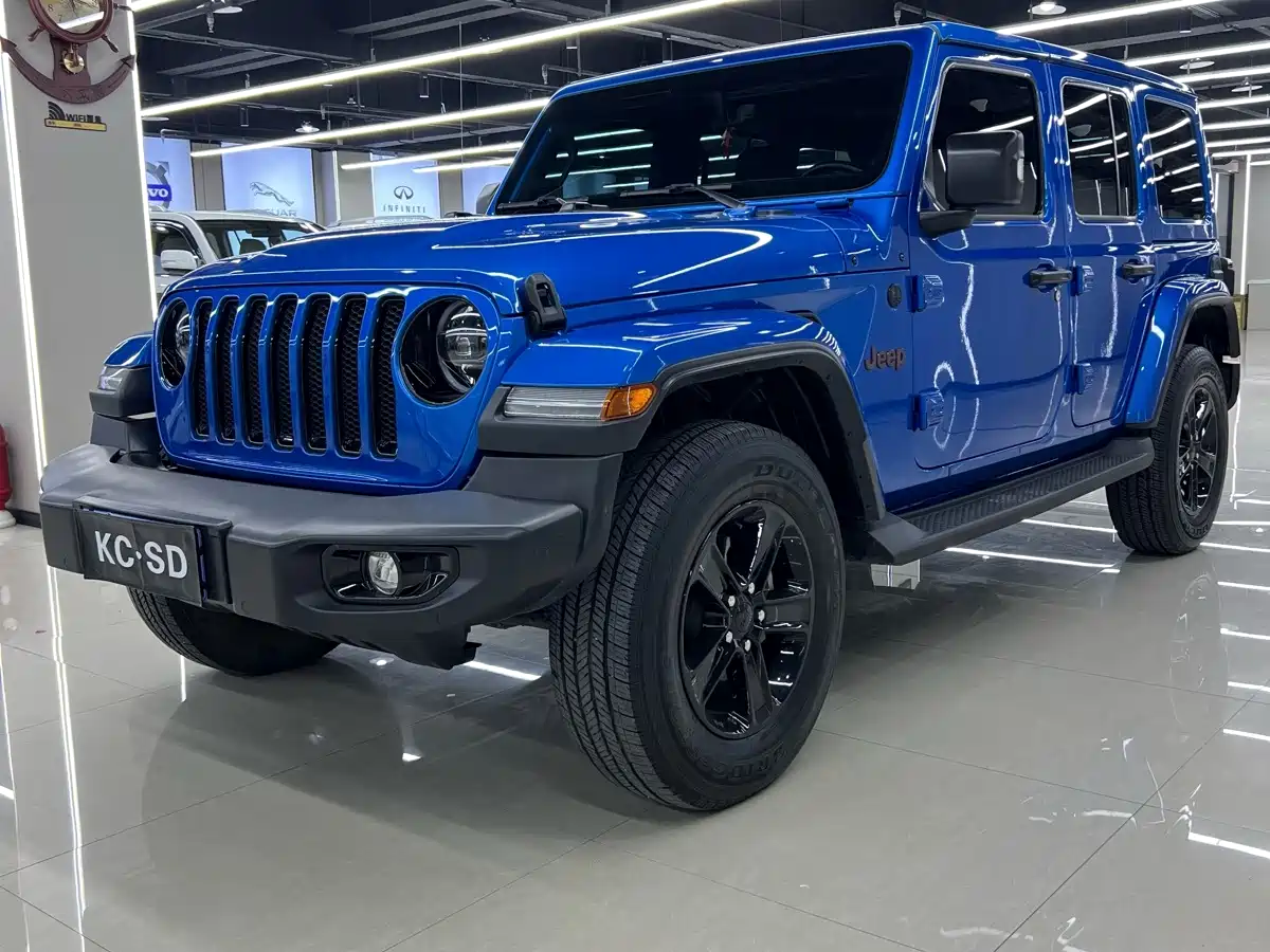Jeep Wrangler 2022 — пригон из Китая