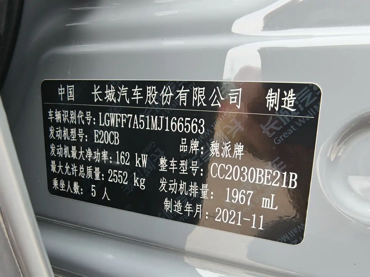 Tank 300 2021 Off-road Version 2.0T Conqueror фото 19