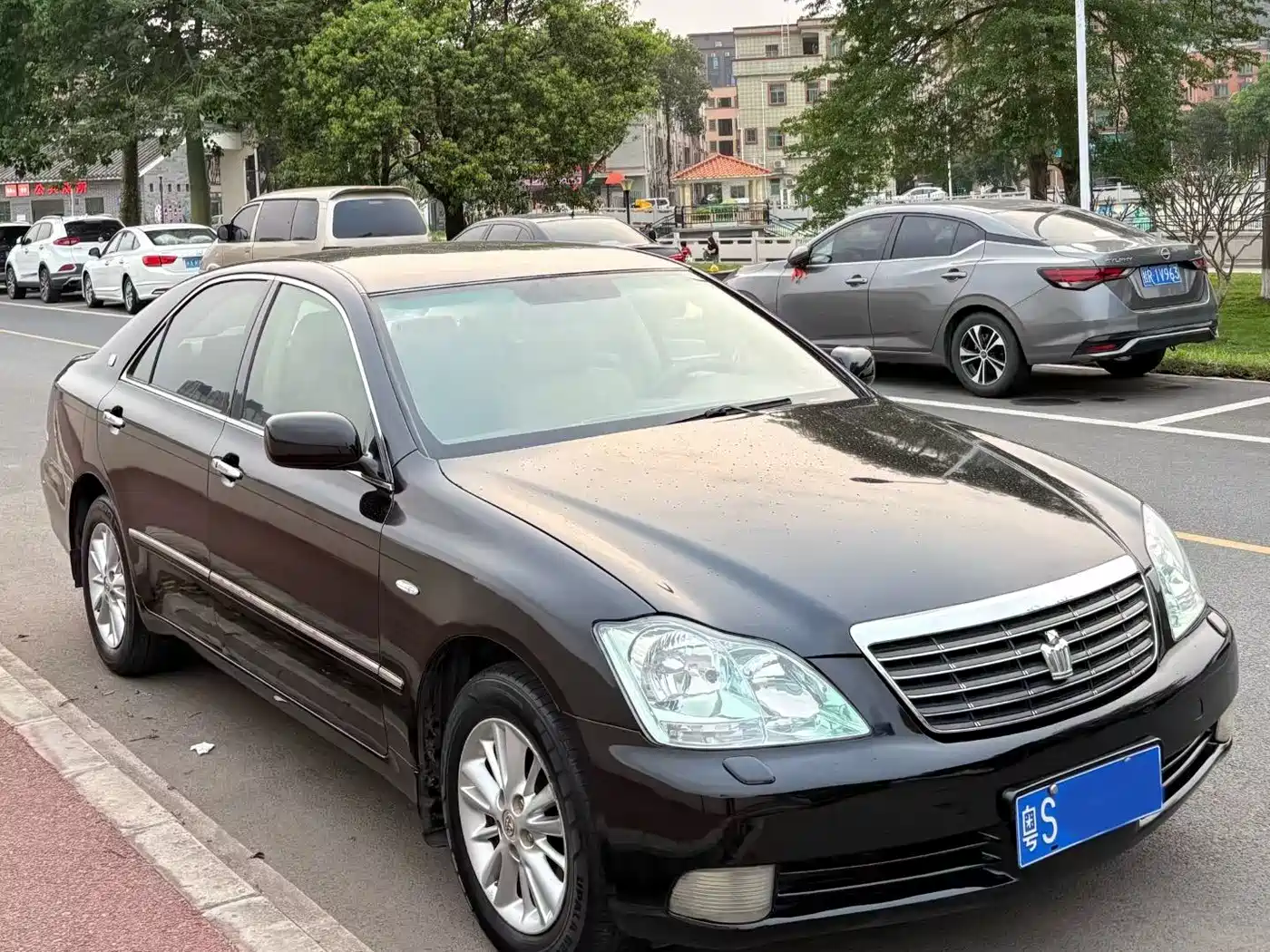 Toyota Crown 2007 3.0L Royal Saloon Fashion Navigation фото 3