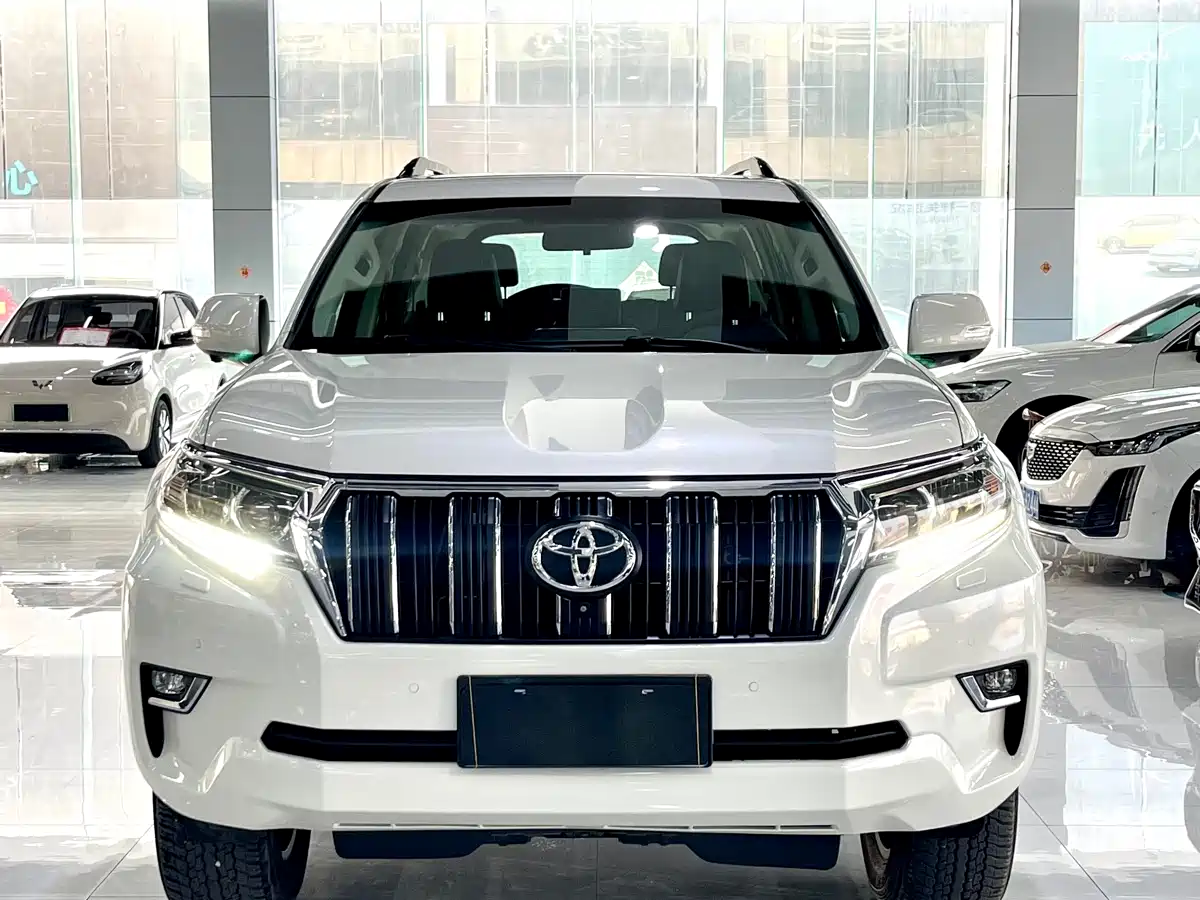 Toyota Prado 2018 3.5L Automatic TX-L Rear-mounted Spare Tire фото 2