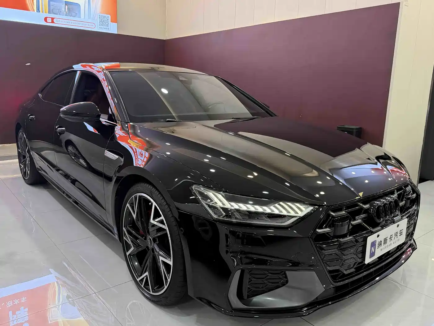Audi A7L 2024 45 TFSI quattro S-line Black Warrior Edition фото 3