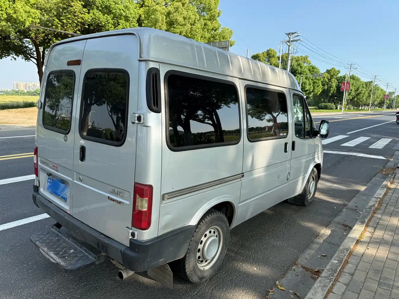 Jiangling Tesun 2021 2017 2.8T Commercial Transport Short Wheelbase Medium Roof 6/7/8 Seats JX493