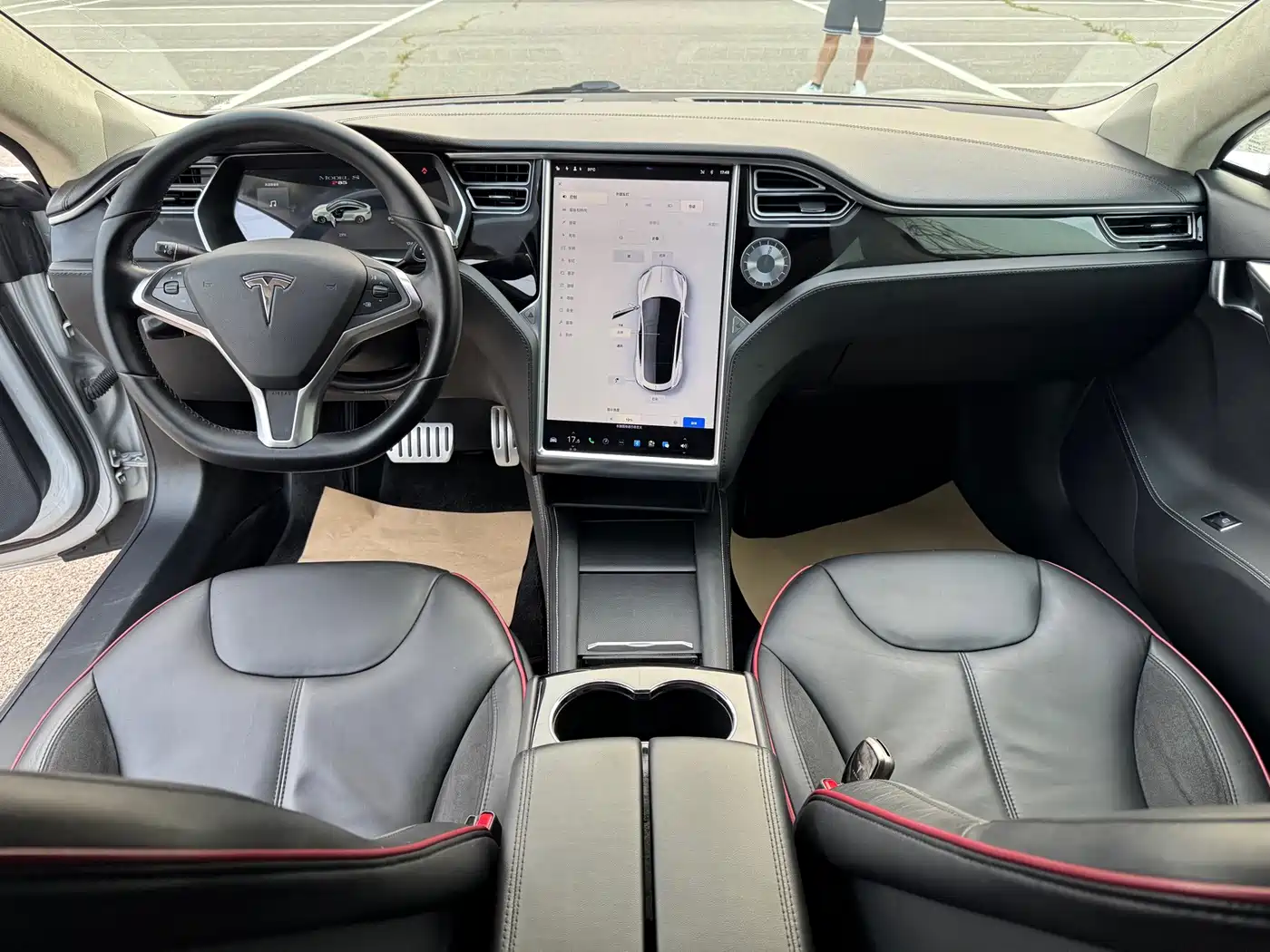 Tesla Model S 2015 2014 Model S P85