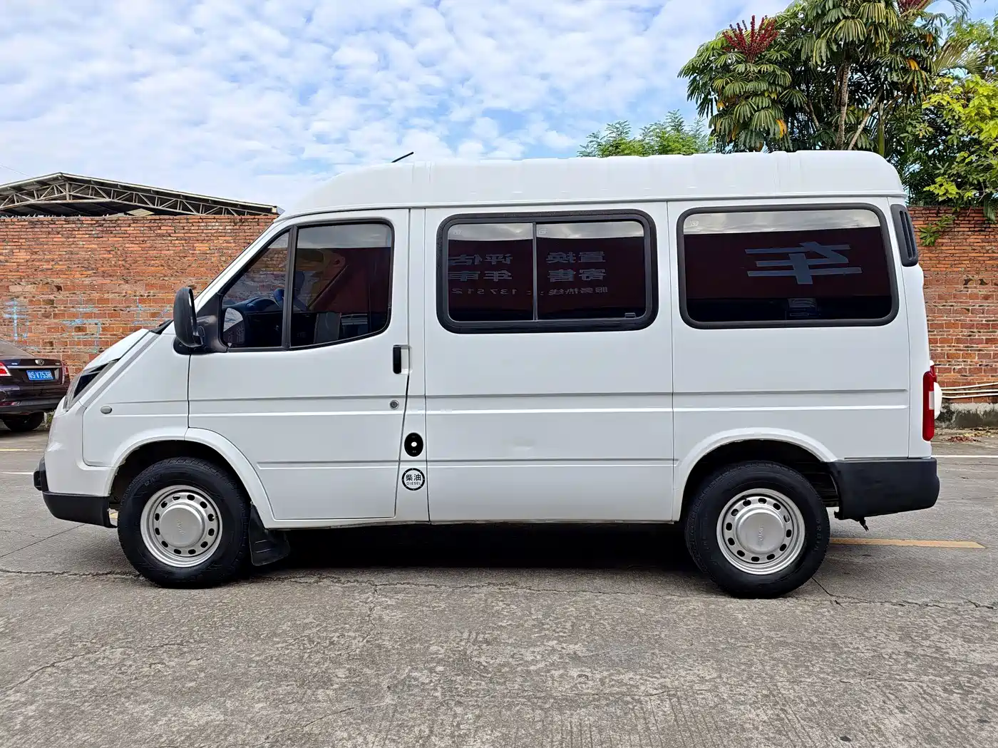 Jiangling Tesun 2021 2019 2.8T Commercial Short Wheelbase Medium Roof 6-Seater China VI JX493