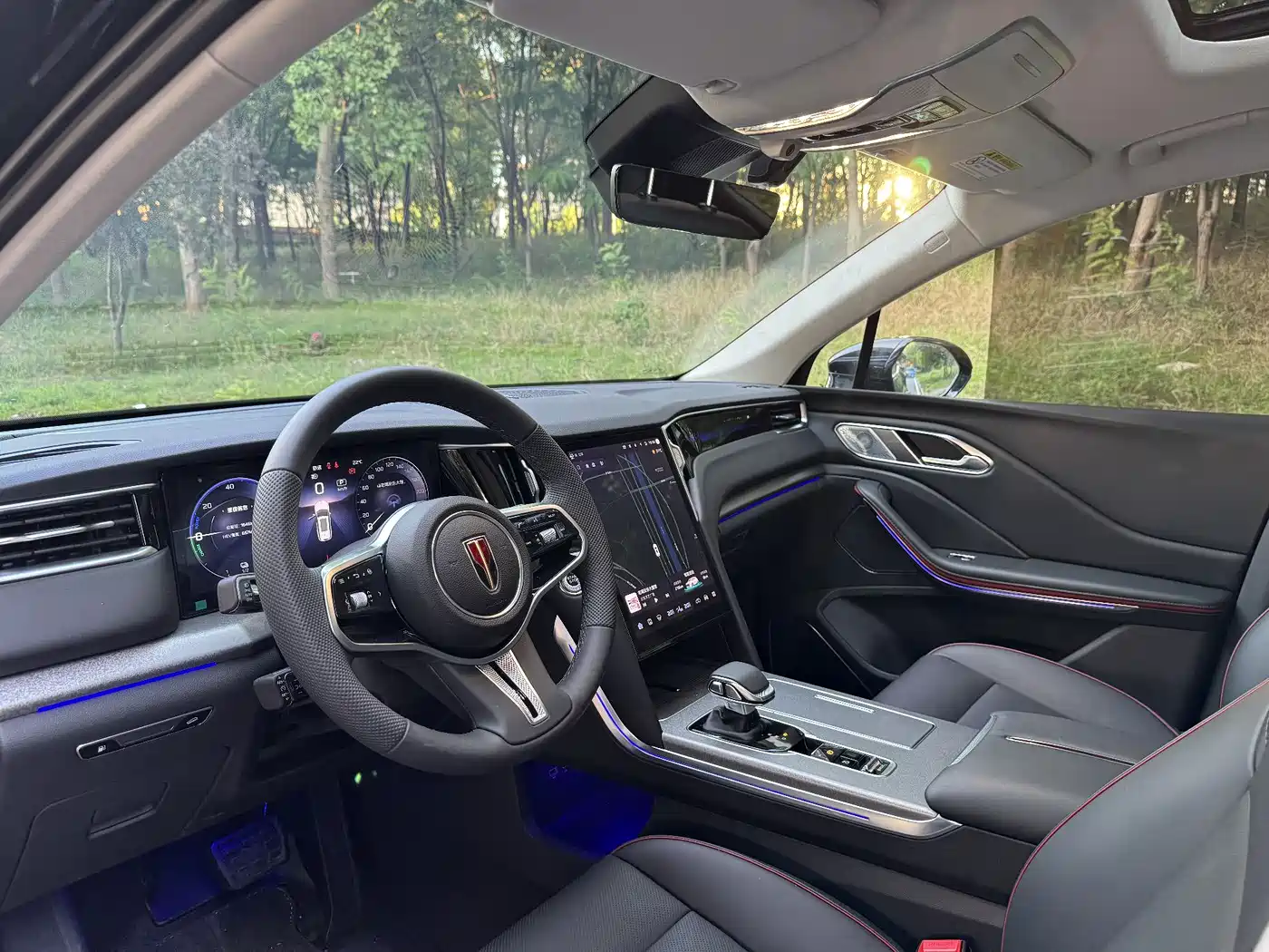 Hongqi HS7 PHEV 2025 Revised Model 2.0T PHEV 4WD 2 Million Units Commemorative Edition 7-Seater фото 8