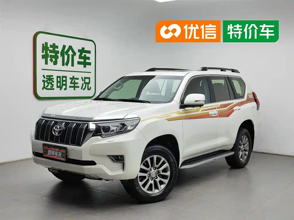 Toyota Prado 2018 3.5L Automatic TX-L Rear-mounted Spare Tire