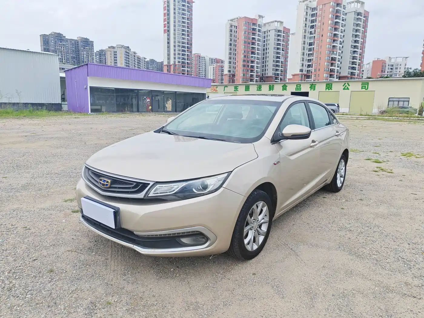 Geely Emgrand GL 2017 — пригон из Китая