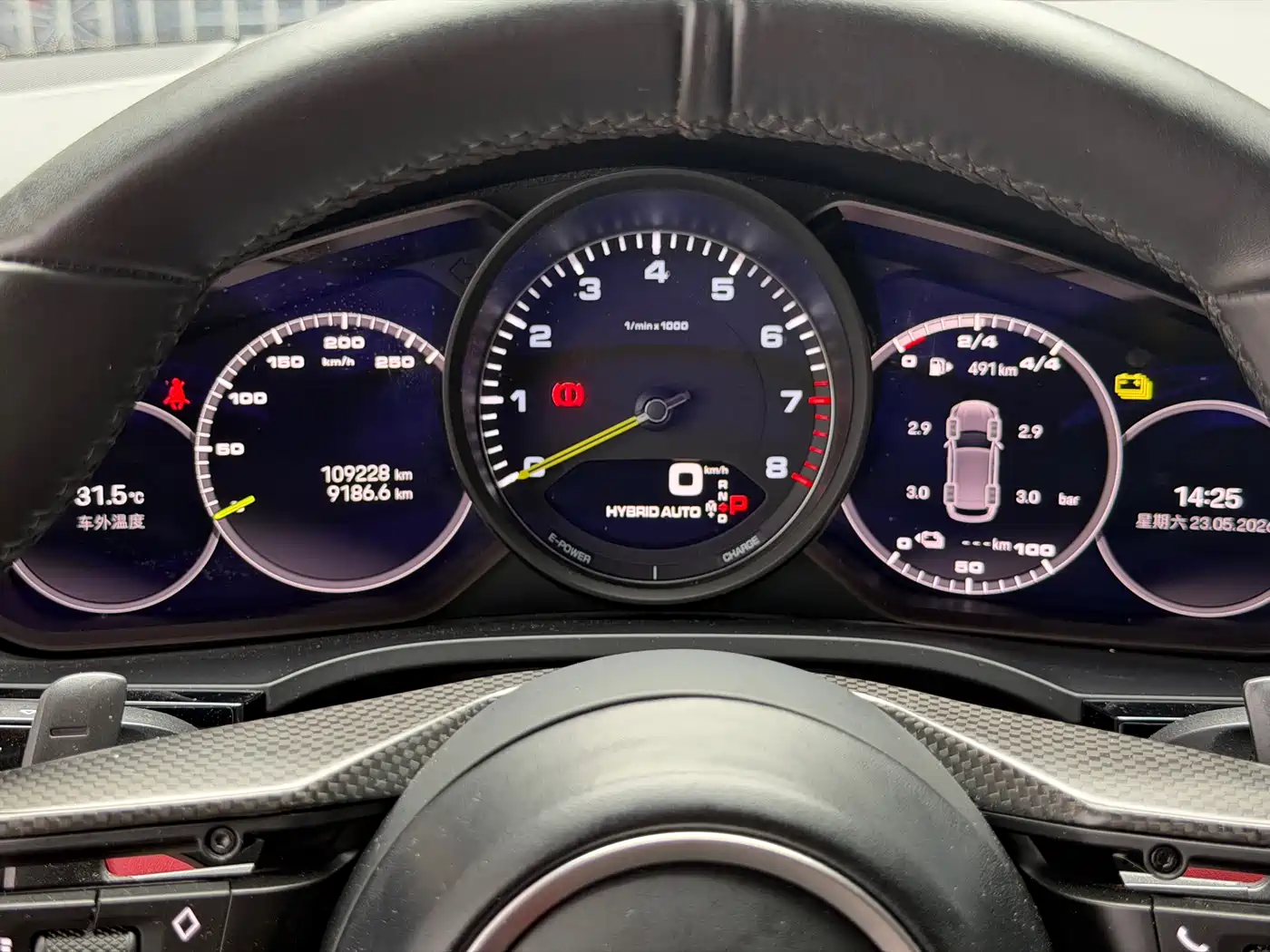 Porsche Cayenne New Energy 2021 Cayenne E-Hybrid 2.0T фото 14
