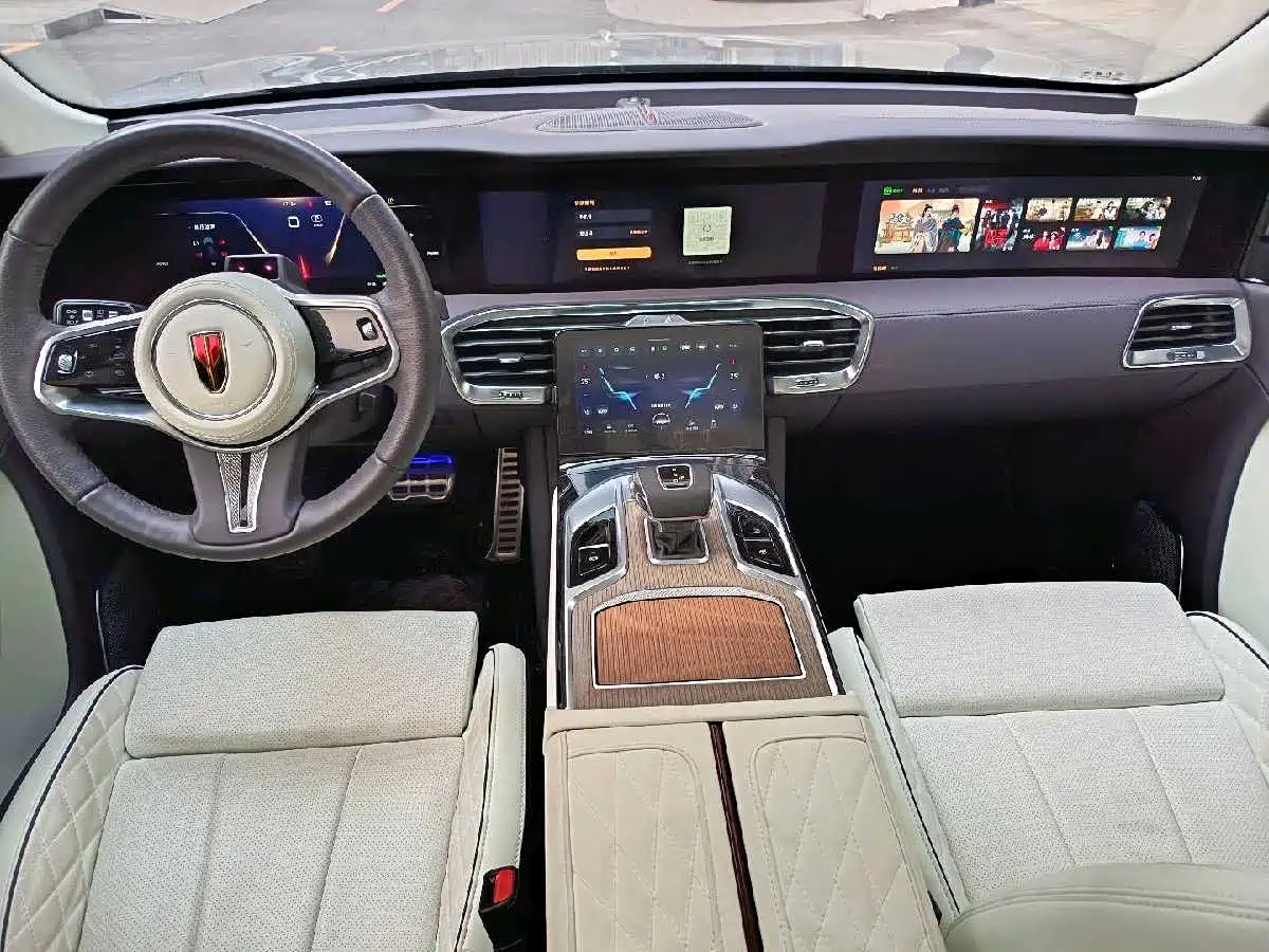 Hongqi E-HS9 2022 660km Qi Ling Edition (4-seater) фото 11