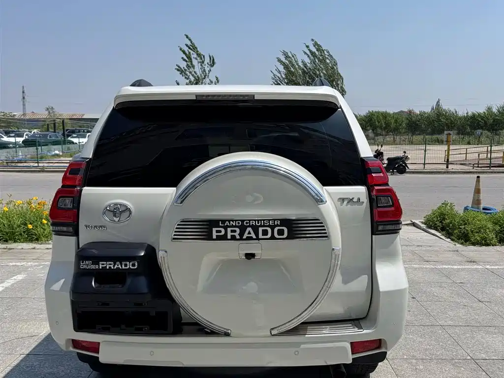 Toyota Prado 2018 3.5L Automatic TX-L Rear-mounted Spare Tire фото 5
