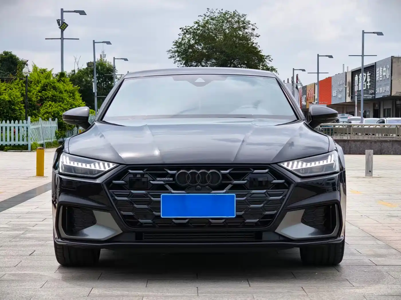 Audi A7L 2026 2025 Model Year 45 TFSI quattro Black Knight Edition