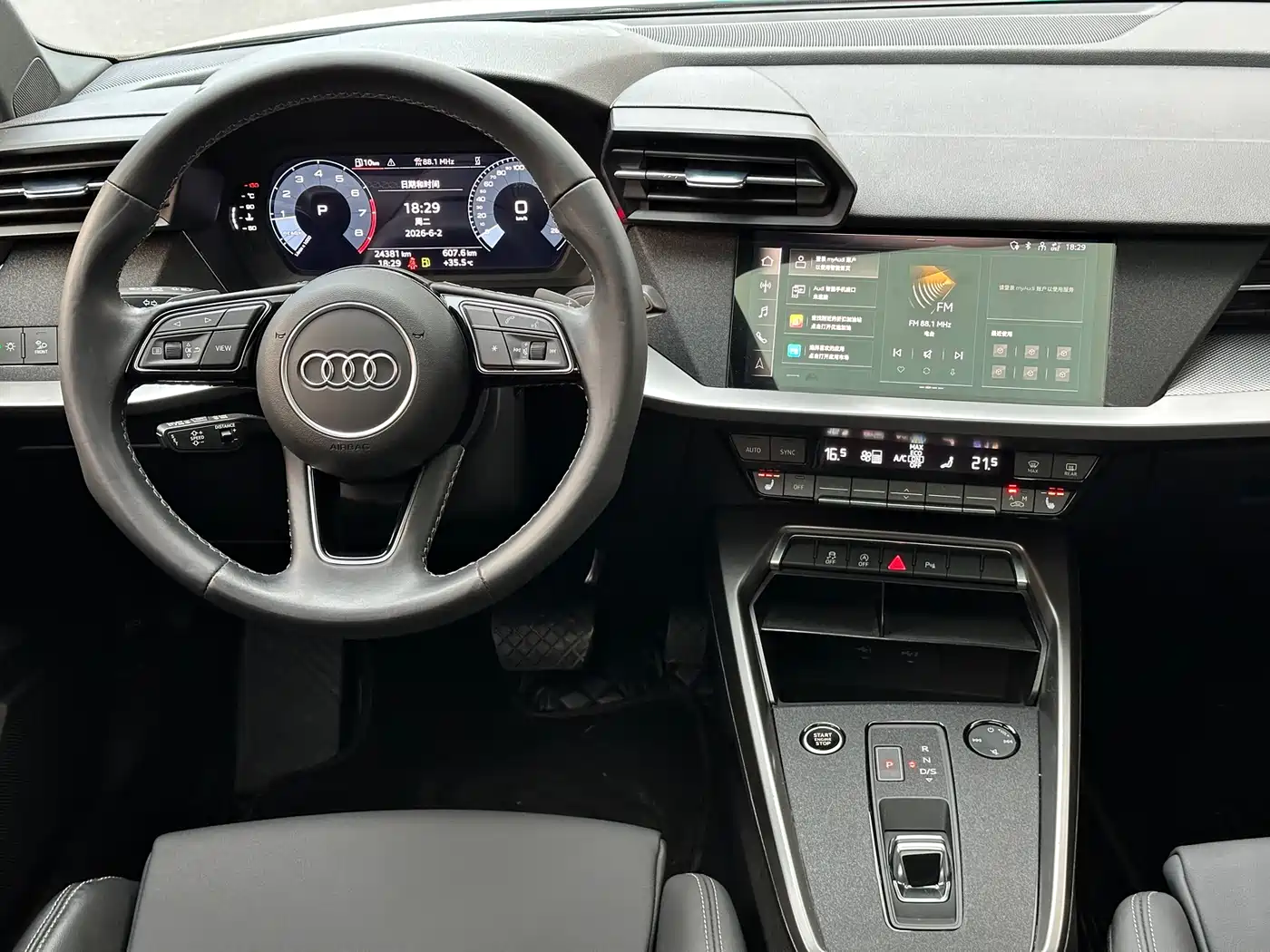 Audi A3 2023 A3L Limousine 35 TFSI Fashion Sport фото 14