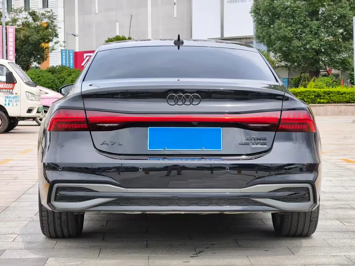 Audi A7L 2026 2025 Model Year 45 TFSI quattro Black Knight Edition