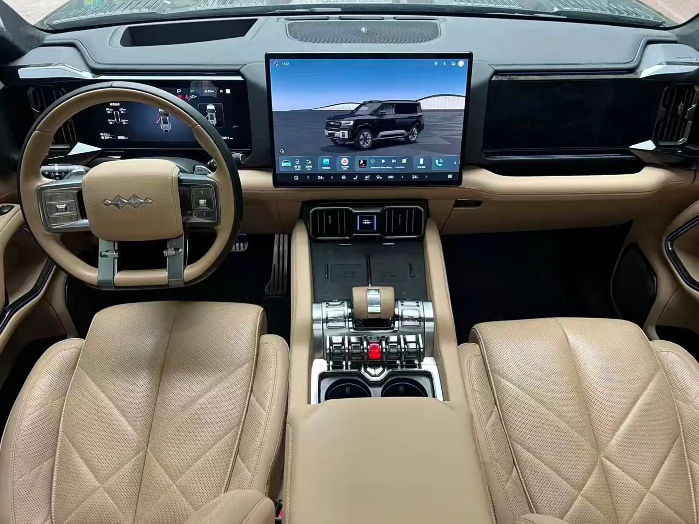 Fang Cheng Bao Leopard 8 2025 Zhiyong Flagship 7-Seater фото 5