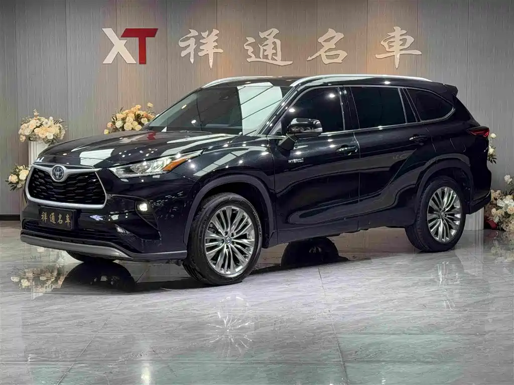 Toyota Highlander 2024 2023 2.5L Smart Hybrid Dual Engine AWD Luxury 7-Seater