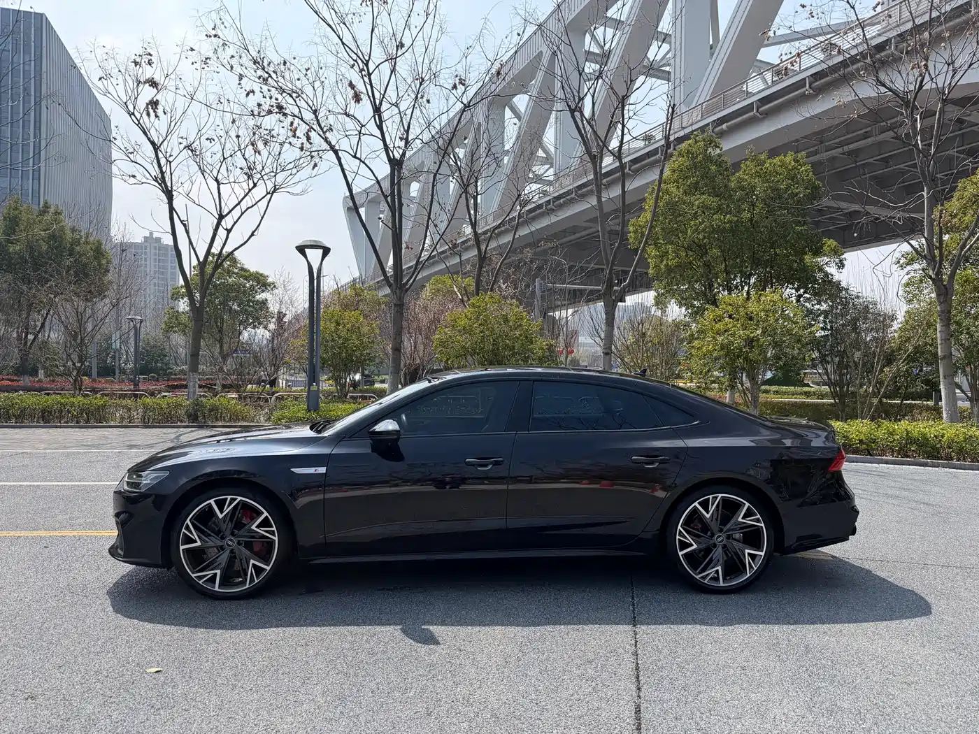 Audi A7L 2024 45 TFSI quattro S-line Black Warrior Edition фото 4