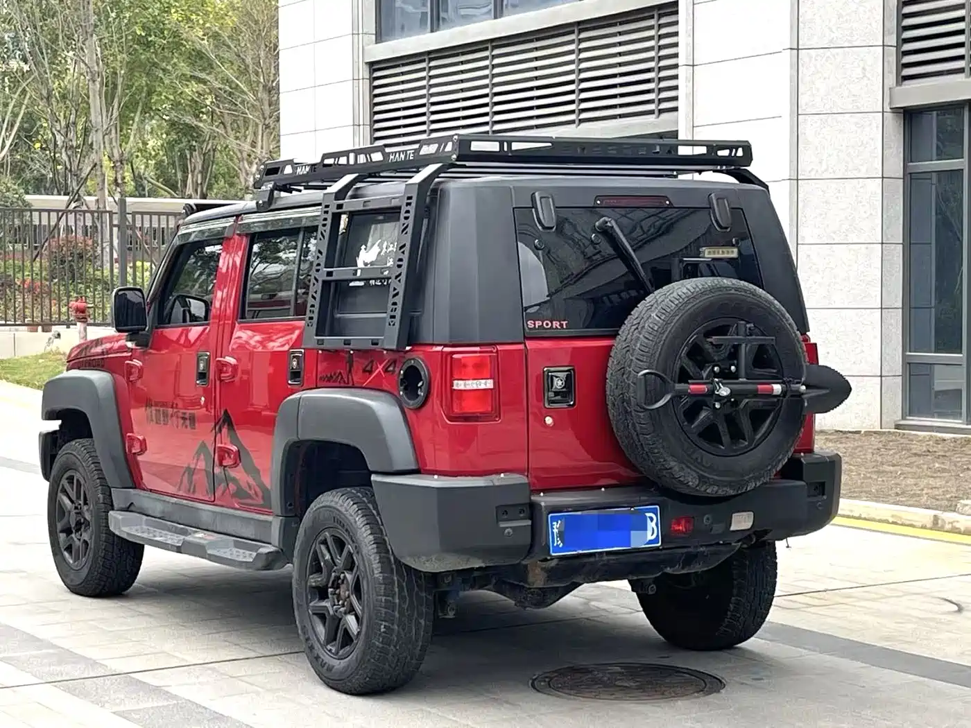 BAIC ORV Beijing Offroad BJ40 2016 Model 40L 2.3T Automatic 4WD Exclusive фото 9