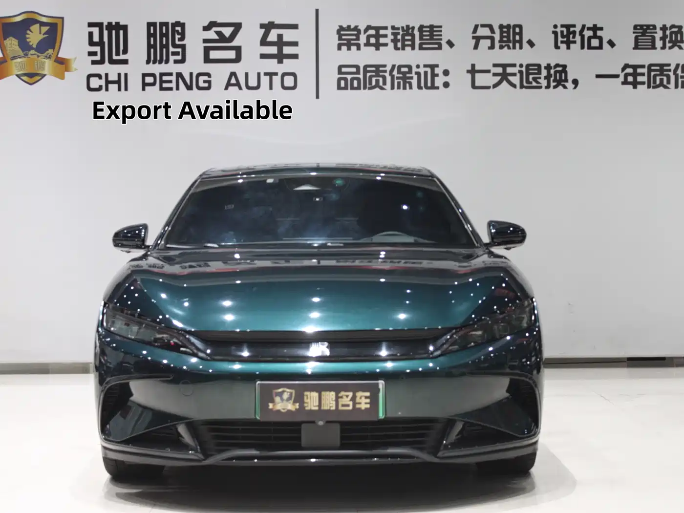 BYD Han 2022 EV 610KM AWD Qianshan Green Limited Edition фото 4