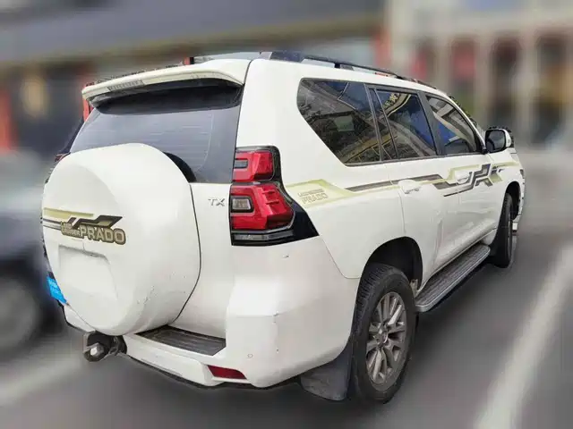 Toyota Prado 2018 3.5L Automatic TX-L Rear-mounted Spare Tire — фото 2