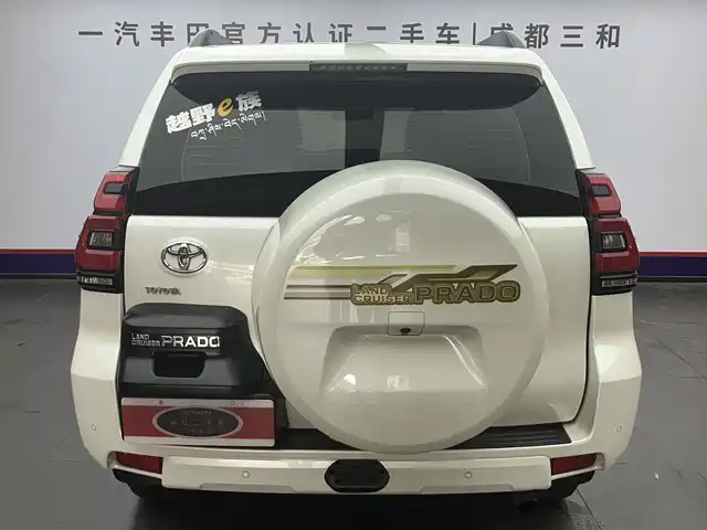 Toyota Prado 2018 3.5L Automatic TX-L Rear-mounted Spare Tire — фото 4