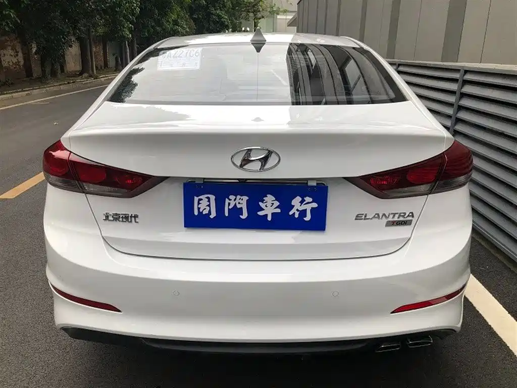Hyundai Elantra 2019 1.4T Dual-clutch XuanDong·Vitality Type фото 14