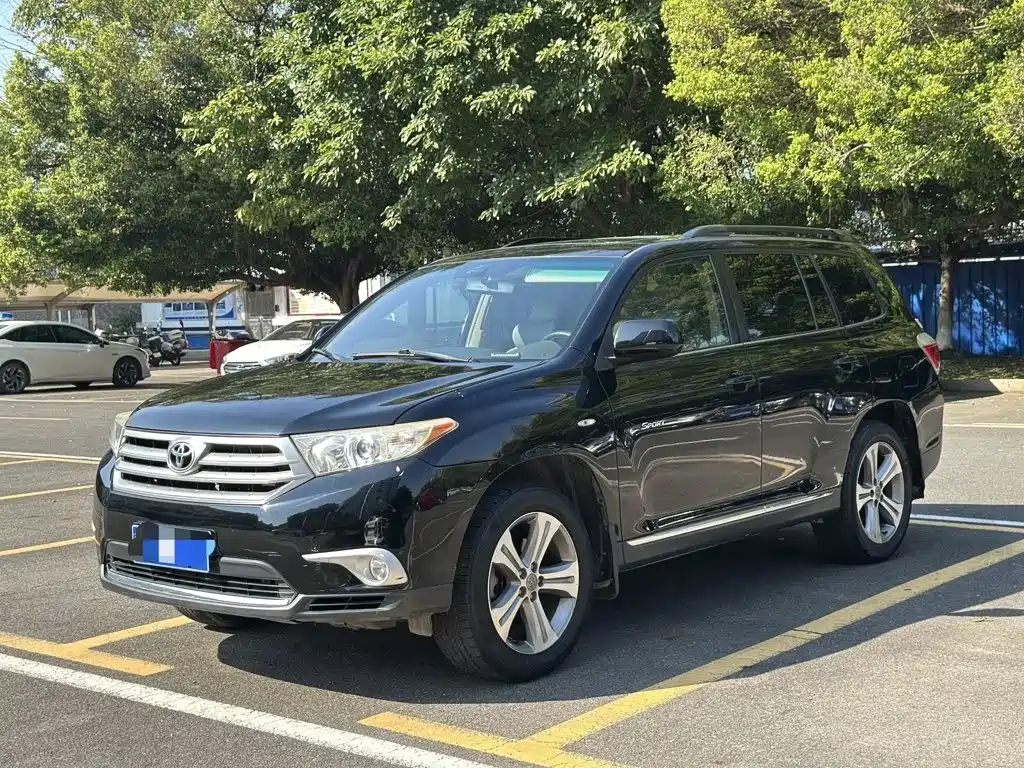 Toyota Highlander 2012 — пригон из Китая