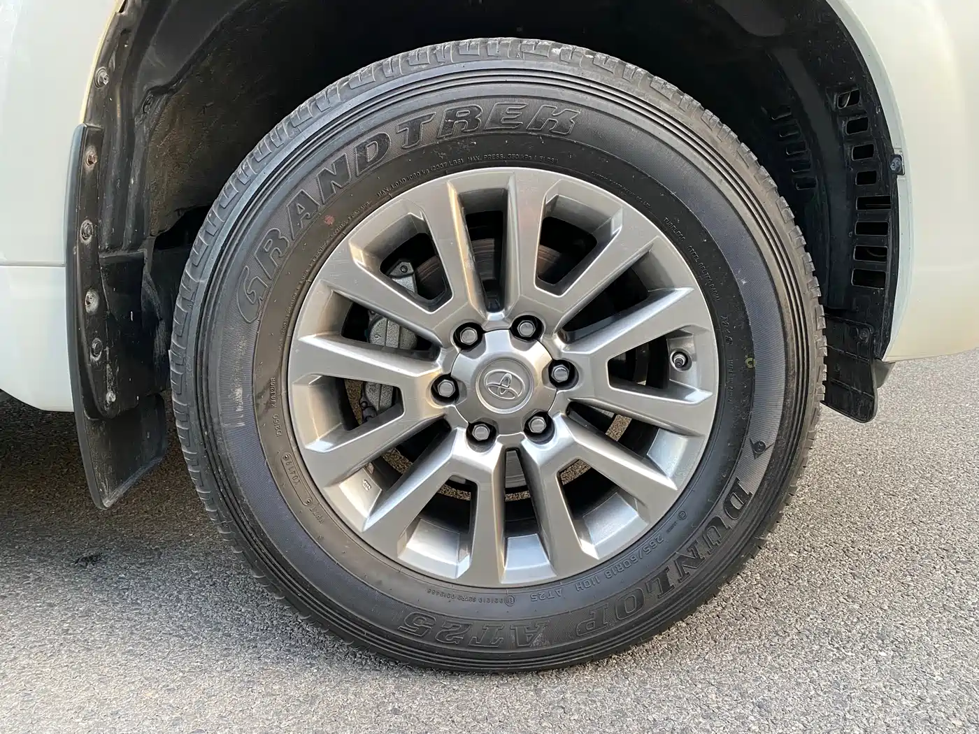 Toyota Prado 2018 3.5L Automatic TX-L NAVI Rear-mounted Spare Tire фото 22