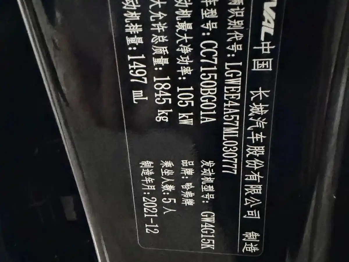 Haval Chitu 2022 2022 Power Edition 1.5T Purple Copper Rabbit
